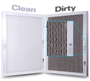 AC filter cleaning